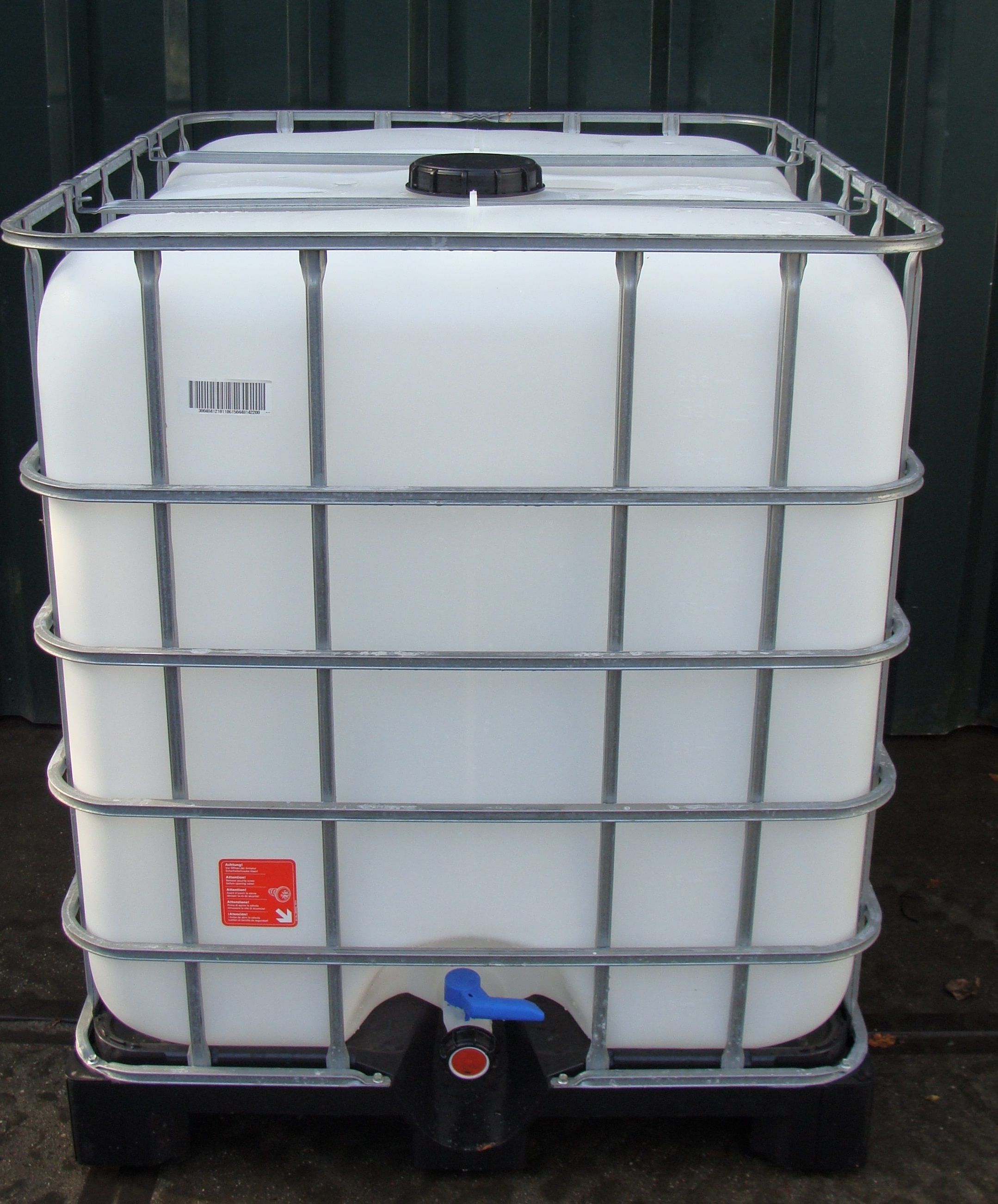 Watertank 1000 Liter Tijdelijk Niet In Voorraad WIKO V O F Watertank 1000 Liter Tijdelijk Niet In Voorraad WIKO V O F